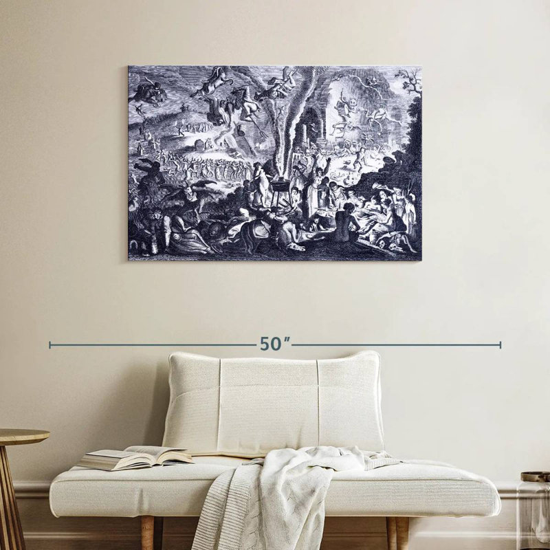 Kelan Witches Sabbath, 26" H x 39" W