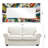Rock Star I Rectangular Beveled Mirror on Free Floating Printed Tempered Art Glass-1643914228