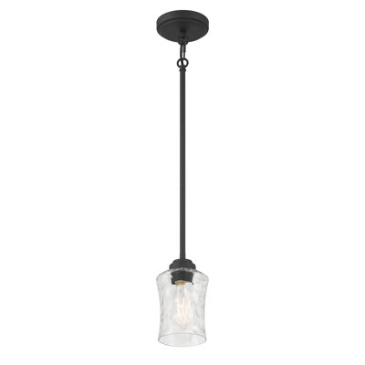 Mini-luminaire suspendu 1 lumière de 4,5 po Clarvyn