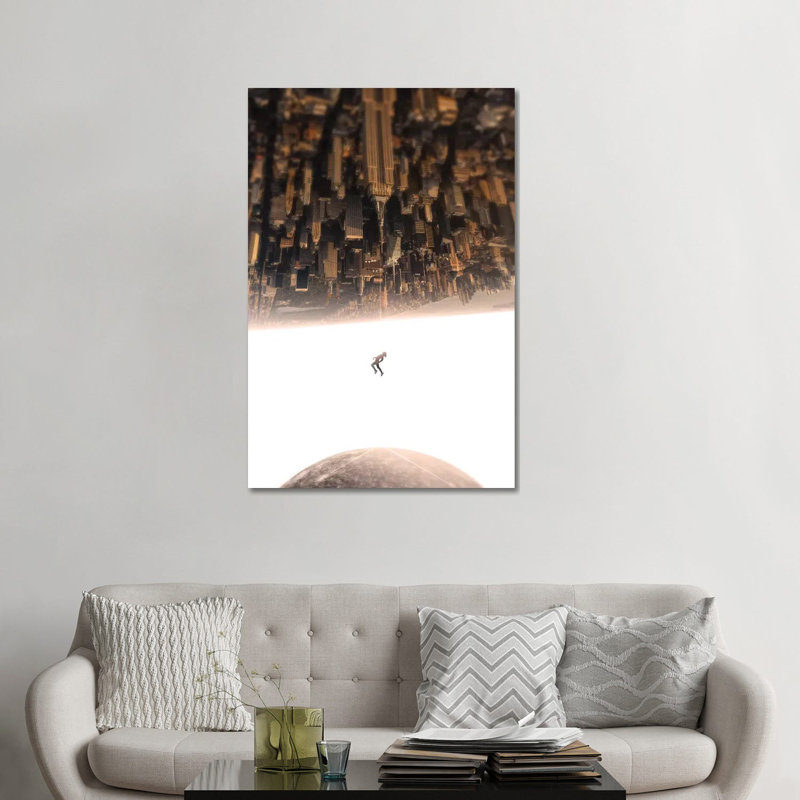 «Salvation II» par Nicebleed - impression, Toile tendue, H 48 po x l 32 po x P 1,5 po