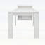 Table de salle à manger moderne extensible avec rangement, parfaite pour les espaces polyvalents et l'organisation facile-130196079