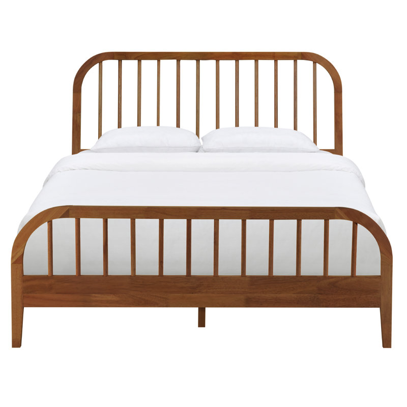 Wesley Anderson Solid Wood Spindle Bed