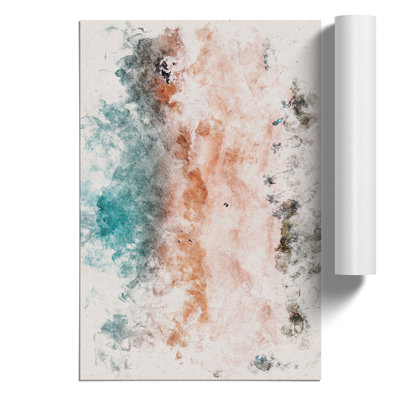 Beach in Maui Hawaii - Unframed Painting
