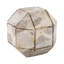 Grande sphère en marbre beige Hershman Pompano-107086700
