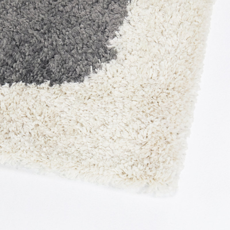 Augustin Multicolor Organic Squiggles Area Rug, Rectangle 7'10" x 10'