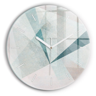 Glass Wall Clock