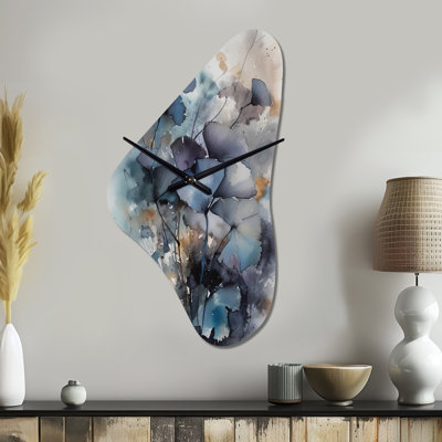 Bleu et fleurs - Bouquet d'interprétations en forme de Boomerang