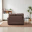 Ensemble de causeuse et canapé avec coussin décoratif Leathaire-116620093