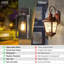Ensemble de 2 luminaires muraux d'extérieur-1432378243