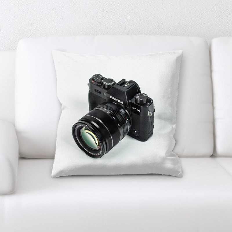 Microsuede Throw Pillow