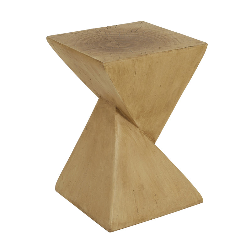 GEOMETRIC MGO SIDE TABLE