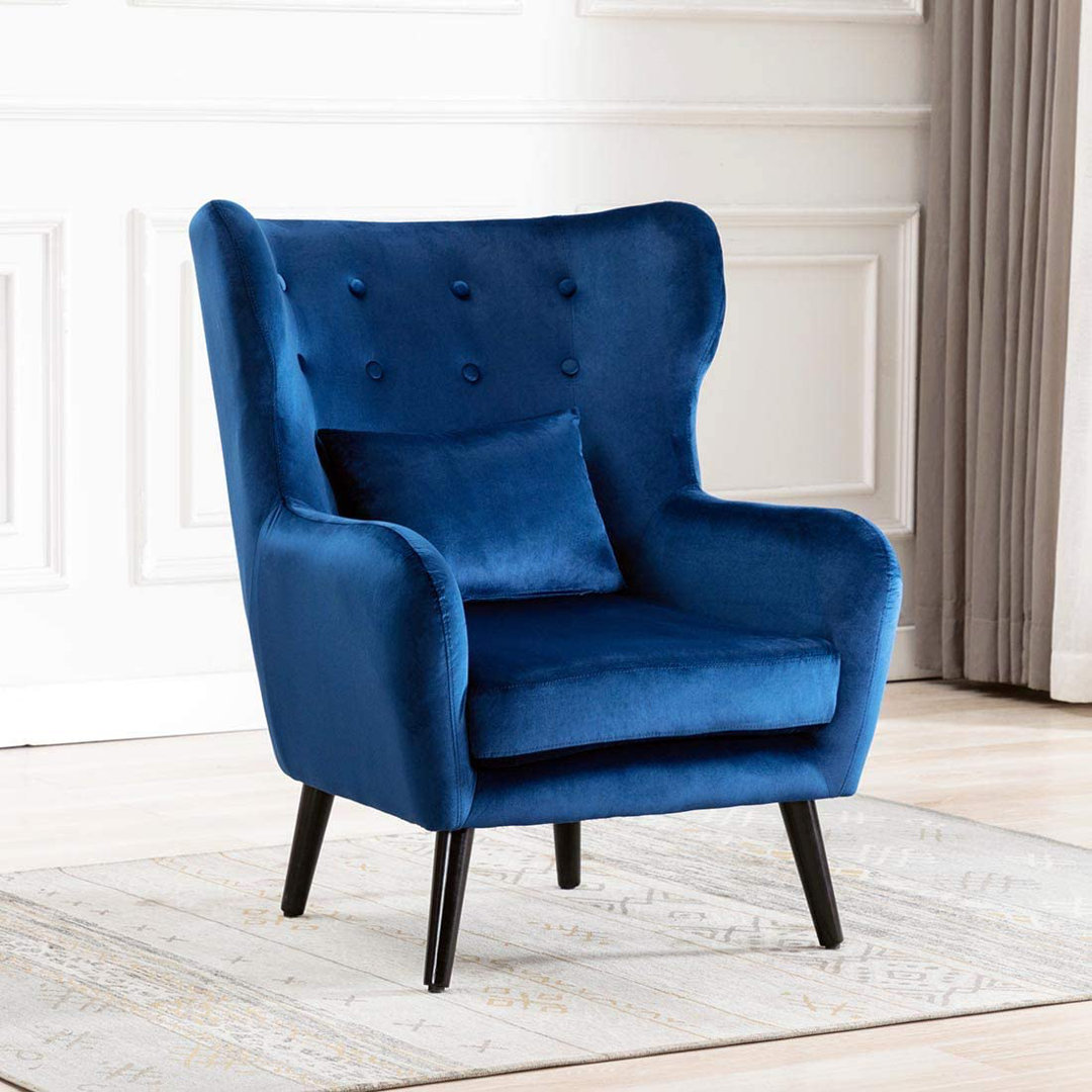 Glennon Upholstered Wingback Chair