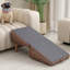 Escalier pour chien pour petits chiens et chats, rampe pour canapé et lit, marche en bois pliable pour chiot 2 en 1 pour animal de compagnie, conception avec repose-pieds divisé (BRUN)-1108519914