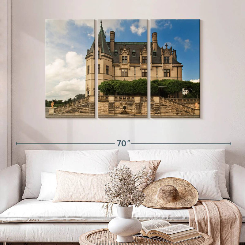 Biltmore Estate, 32" H x 50" W