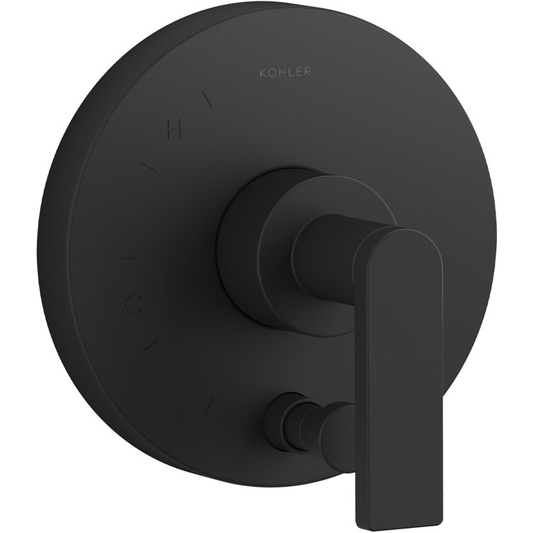 Artifacts® Rite-Temp Pressure-Balancing Valve Trim with Push-Button Diverter and Lever Handle