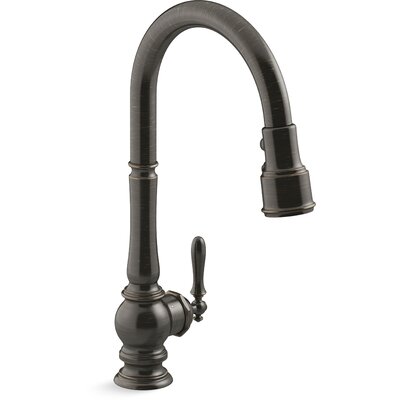 Artifacts Collection K-29709-WB-2BZ 1.5 GPM Deck Mounted Kitchen Sink Faucet with Konnect and Voice Activated Technology in Oil Rubbed -  Kohler, K29709WB2BZ