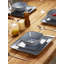 Stoneware Dinnerware Set 12 Piece - Service for 4-926455521