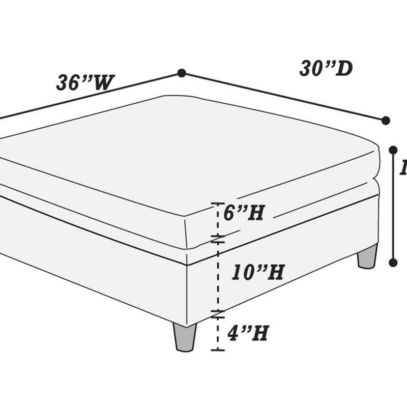 Ensemble de canapé modulaire contemporain en tissu Dorris 6X
