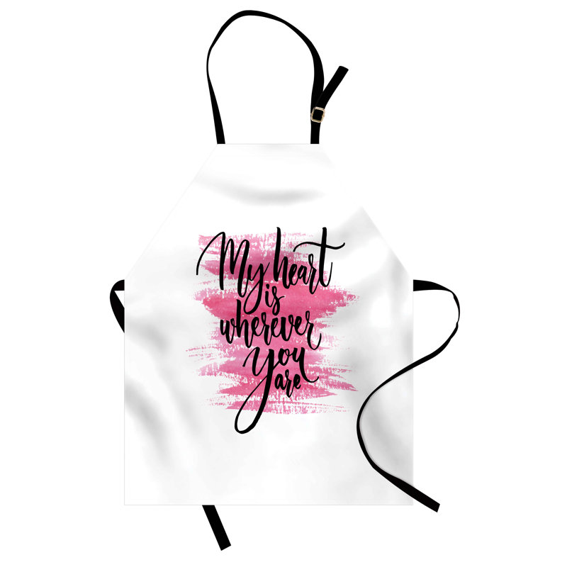 No Pattern Bib Apron