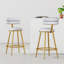 Ensemble de 2 tabourets de comptoir 27,65 po Modern-265325346