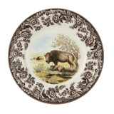 Spode Woodland Am.Wildlife Salad Plate 8" Bison