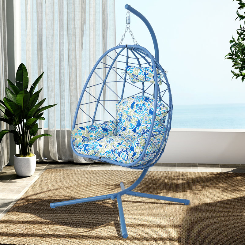 Fauteuil à œufs en métal avec hamac Comfort