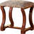 Modern Rustic Bedroom Vanity Furniture, Stool, Foldable Mirror Drawers, Cherry Color Veneer Collection Vanity, Finish, Furniture Piece-952288183