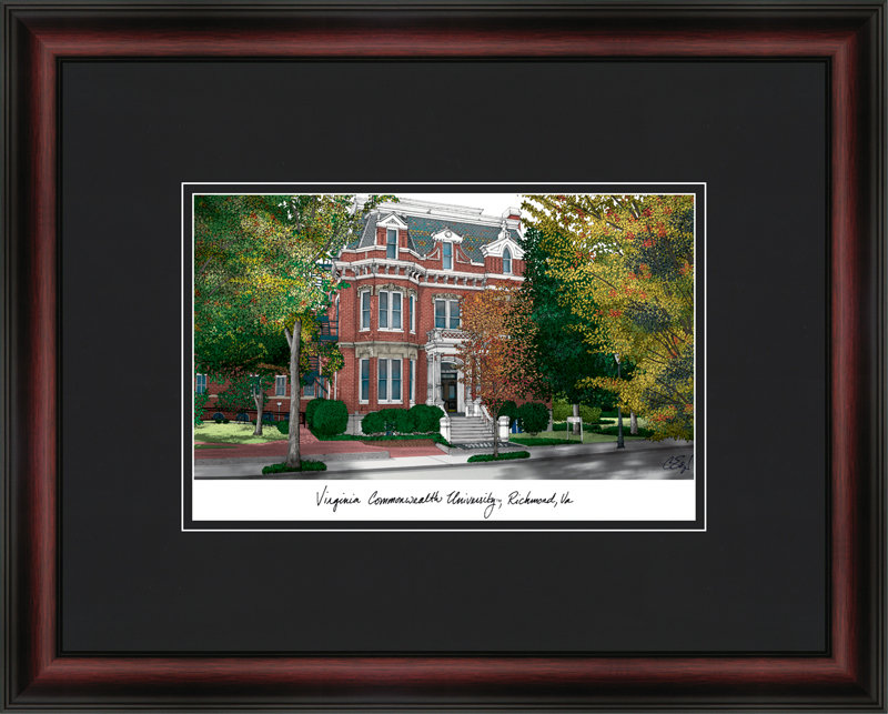 NCAA VCU Rams Academic Lithograph Picture Frame