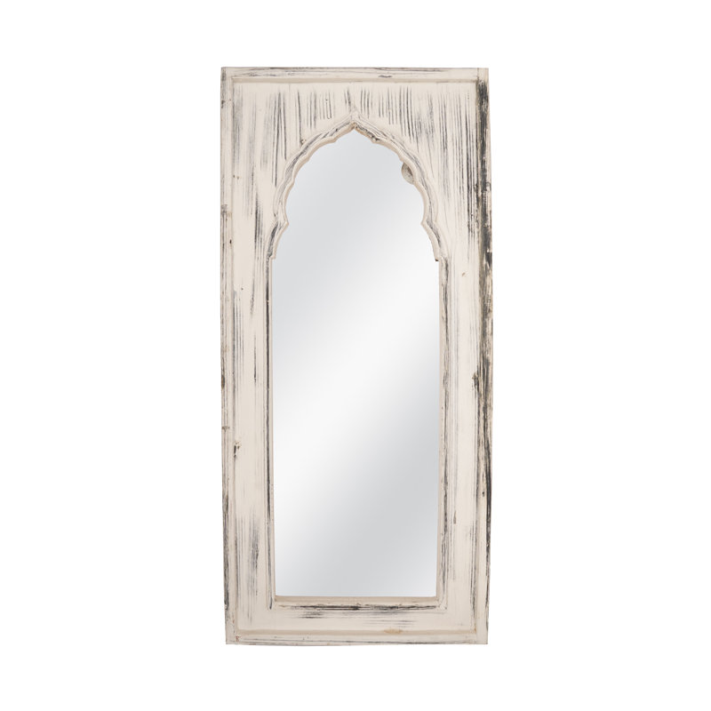 Mountview Flat Mirror, Black & White