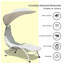 Chaise longue simple avec coussin 67,5 po-50229751
