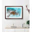 Boats in the Dominican Republic - Picture Frame Graphic Art Print-55679012-55679017