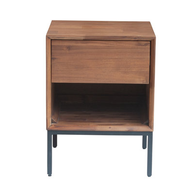 Varela 1-Drawer Nightstand with Storage by 17 Stories