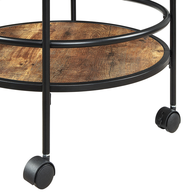 Chariot-bar Rayfield, Bois de grange noir