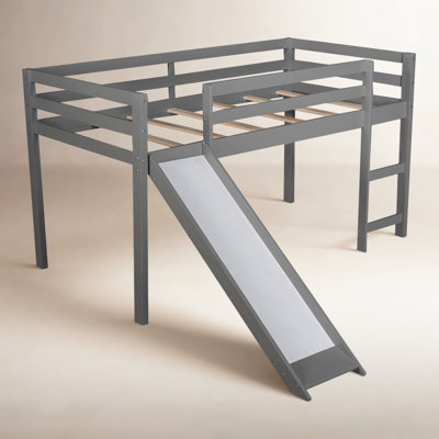 Allain Twin Solid Wood Loft Bed