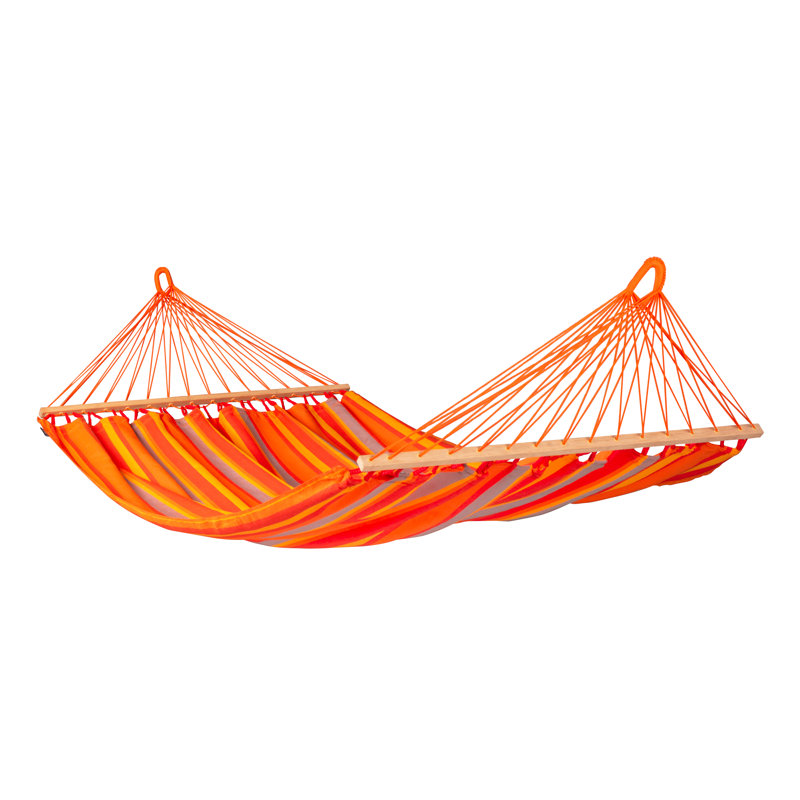 Alisio Weather-Resistant Spreader Bar Hammock 2 Person Spreader Bar Hammock, Toucan