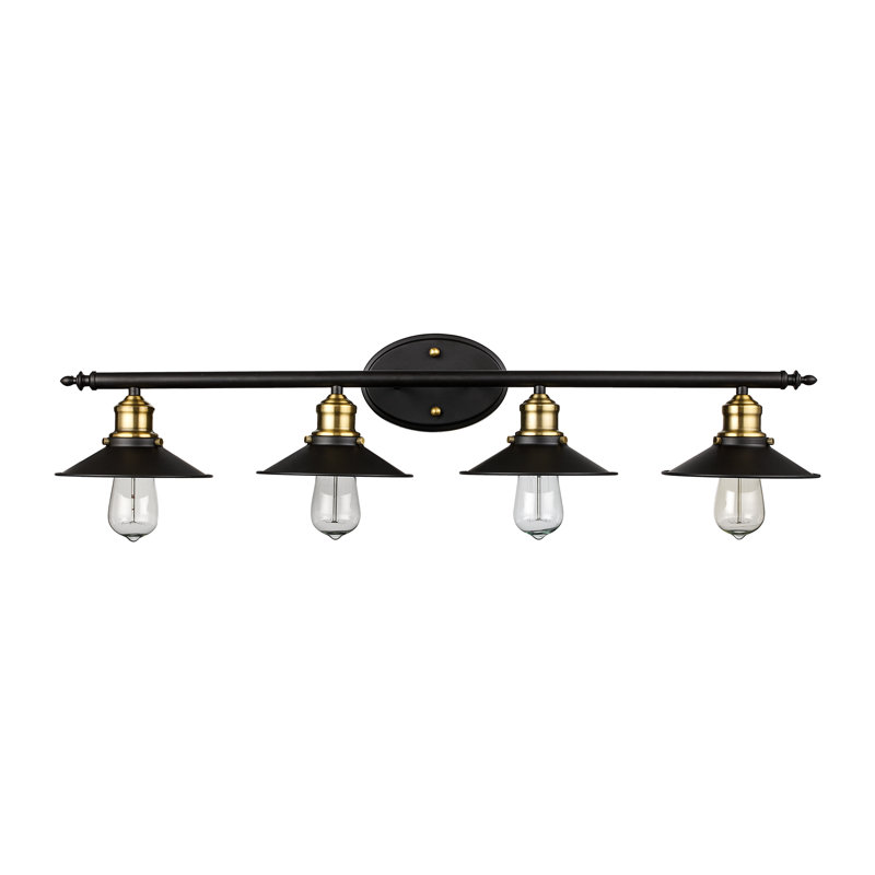 Kiesel 4 - Light Dimmable Vanity Light, Rubbed Oil Bronze