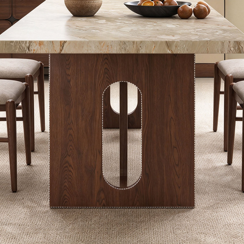 Table American Mid-Century Rock, H 29,5 po x l 55,1 po x P 31,5 po, 7