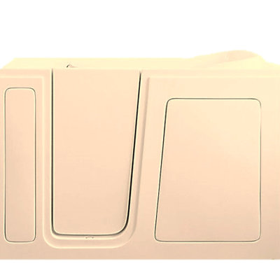 48'' x 28'' Fiberglass Bathtub with Faucet