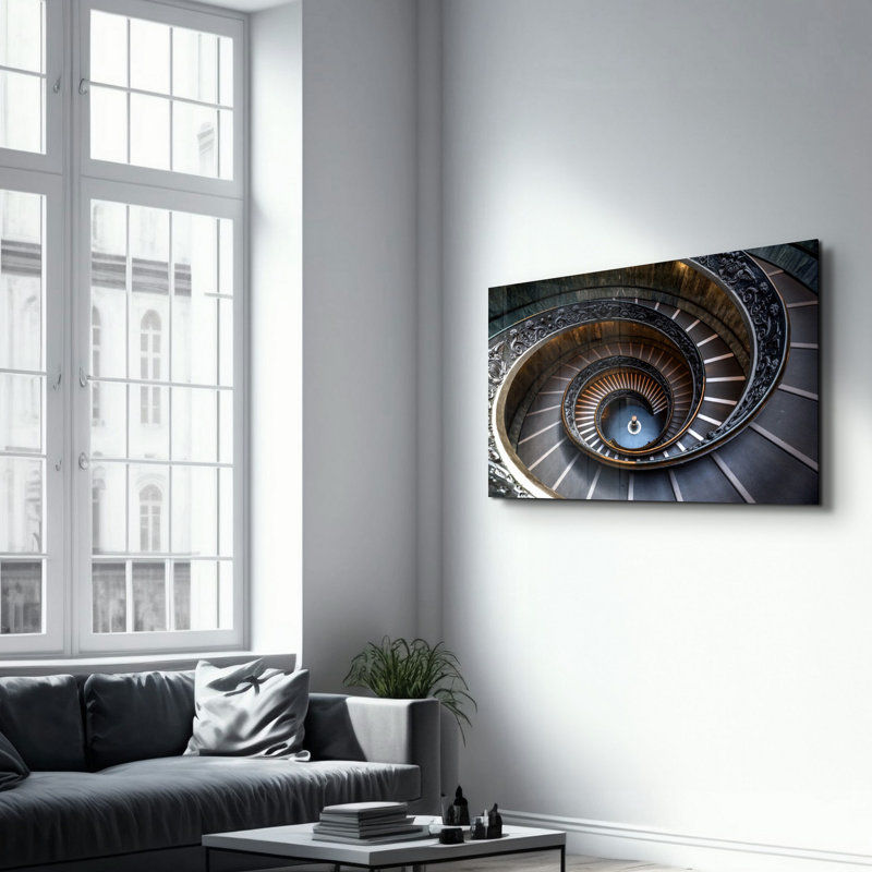 Elegant Tempered Glass Wall Art Painting, 13.8 x 21.7 inches | 100% Tempered Glass, Thickness: 0.16 inches | UV Printed for Vibrant Colors | Perfect for Home Decor, Living Room, & Office Spaces