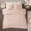 Ensemble d'édredon 3 pièces en médaillon en chenille de coton capitonné pour lit double / grand lit, toutes saisons, certifié OEKO-TEX, design Boho Shabby Chic-119068498-119068499