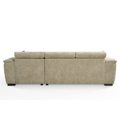 Howerton 4 Seater Chenille Sofa Bed