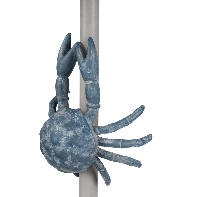 Metal Floor Lamp With Linen Shade