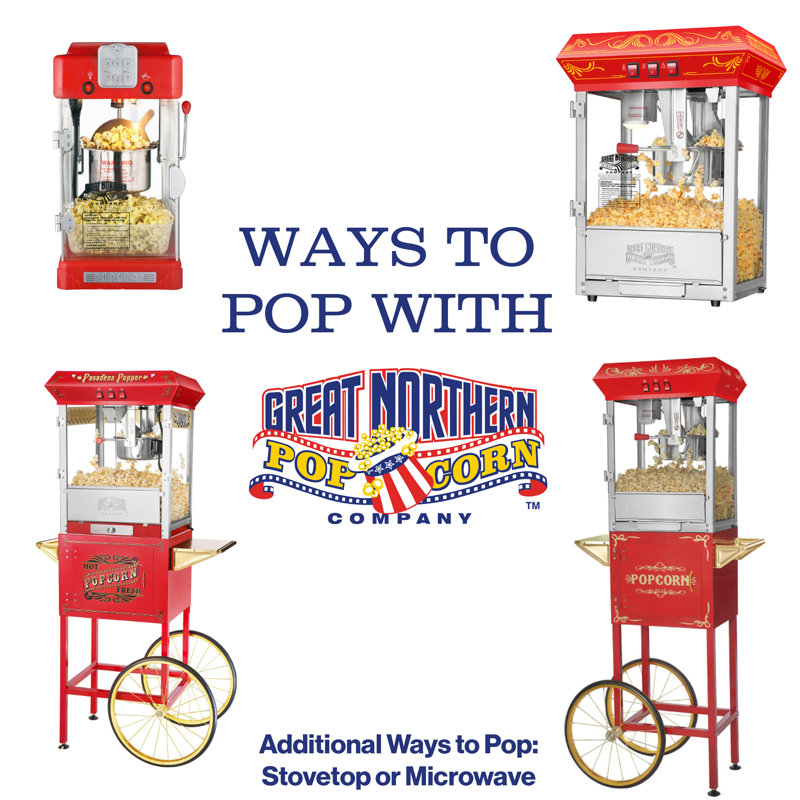 Great Northern Popcorn Bulk Jug of Gourmet Organic Popcorn Kernels, 64 oz.