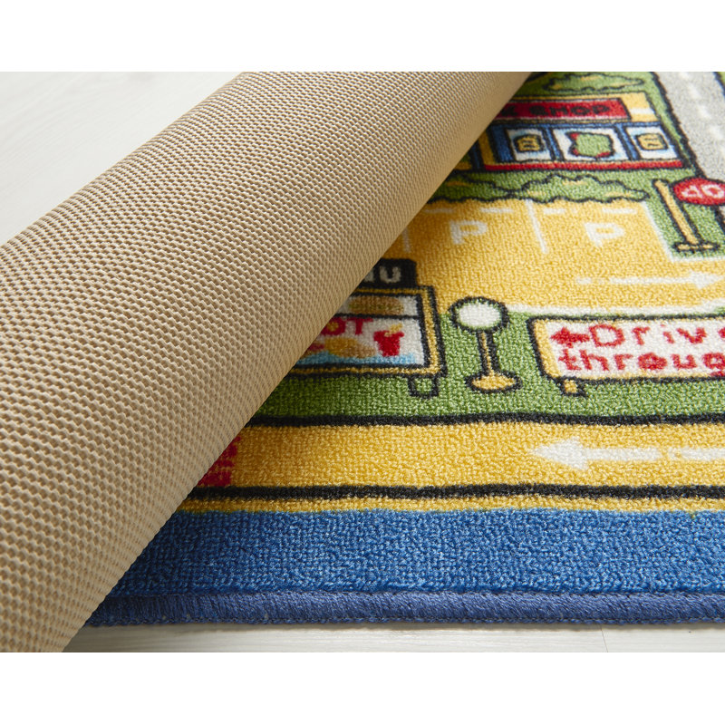 Abstract Shag Area Rug, Rectangle 198 x 290cm