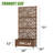 Metal Planter Box with Trellis with Wheels-1152002144-1157883656