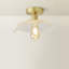 Cassia Glass Flush Mount-1253400821