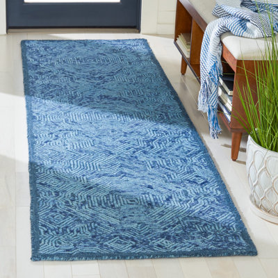 Ahmyah Hand Tufted Wool Abstract Rug