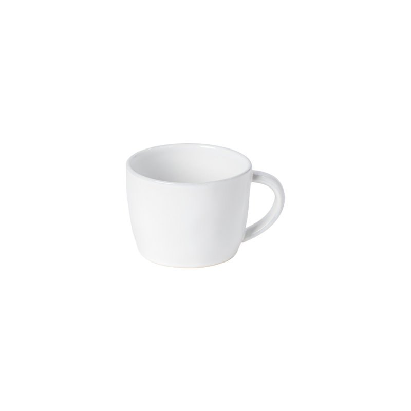 Livia Handmade Stoneware Coffee Mug, White