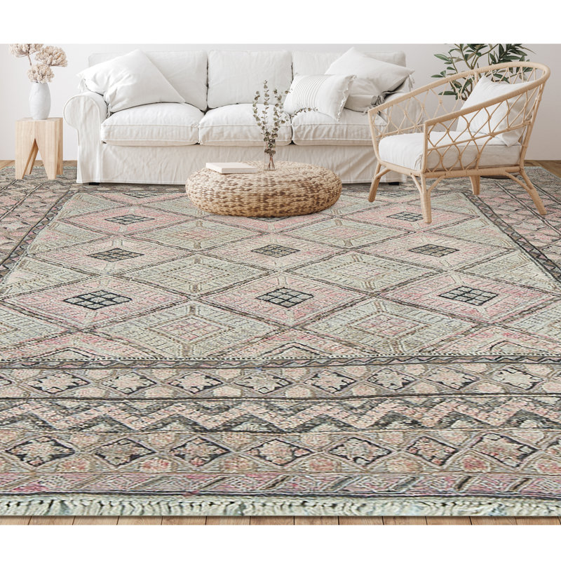 Afghan One-of-a-Kind 5'2" X 6' Area Rug