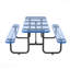 Mobilier de patio d'extérieur bleu 96 po-1252190001
